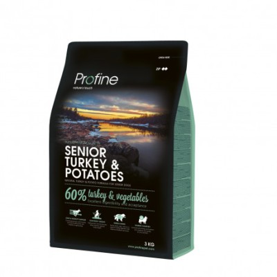 Pienso Profine de pavo 15 KG - Para perros Senior/Mayores